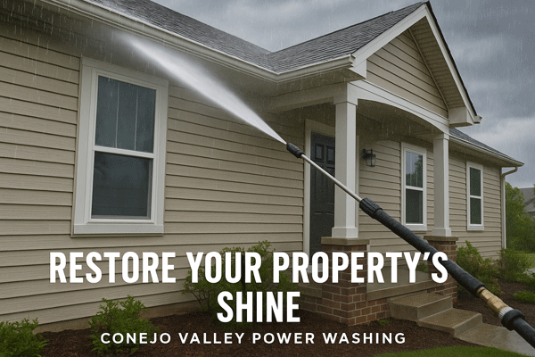 Restore Your Property’s Shine with Conejo Valley Power Washing